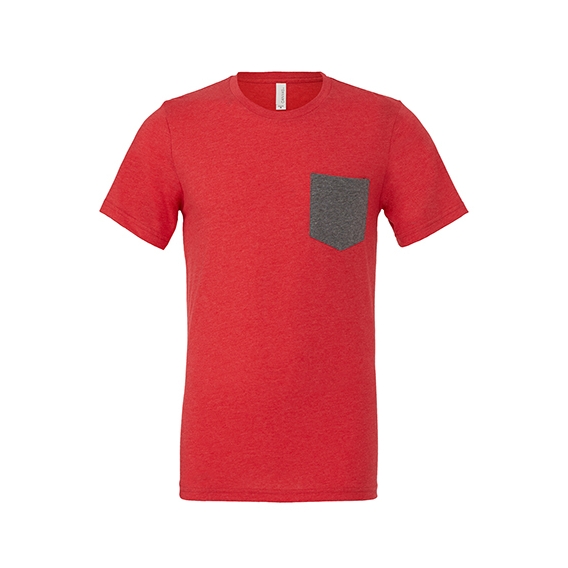 Men`s Jersey Short Sleeve Pocket Tee