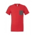 Men`s Jersey Short Sleeve Pocket Tee