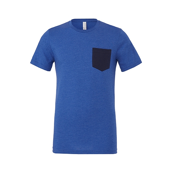Men`s Jersey Short Sleeve Pocket Tee