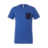 Men`s Jersey Short Sleeve Pocket Tee