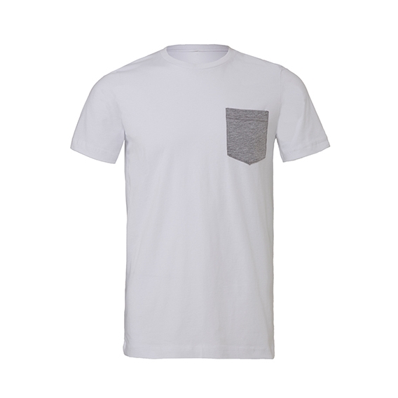 Men`s Jersey Short Sleeve Pocket Tee