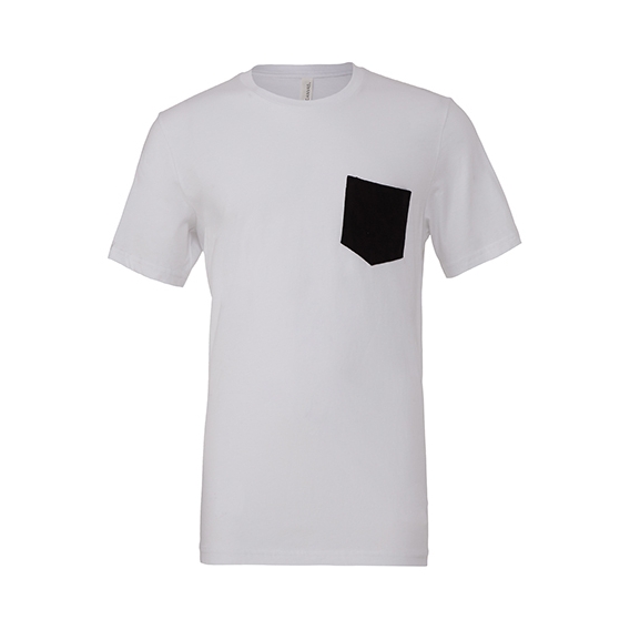 Men`s Jersey Short Sleeve Pocket Tee