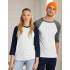 Unisex 3 / 4 Sleeve Baseball T-Shirt