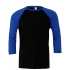 Unisex 3 / 4 Sleeve Baseball T-Shirt