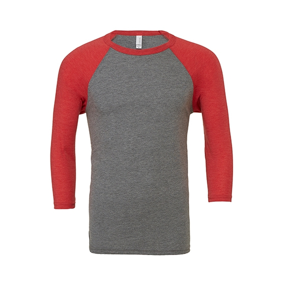Unisex 3 / 4 Sleeve Baseball T-Shirt