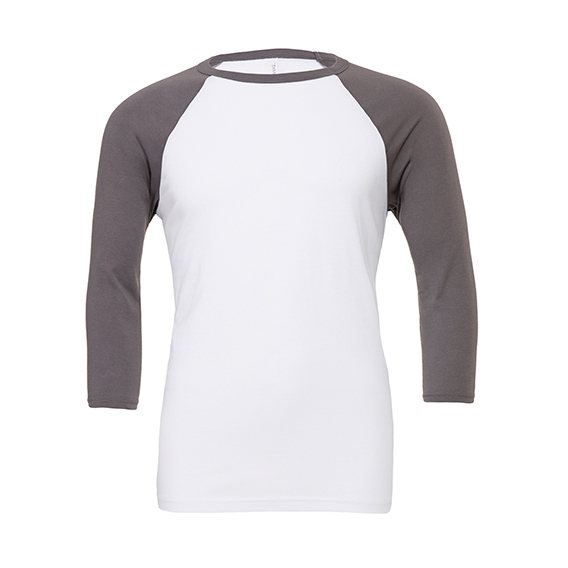 Unisex 3 / 4 Sleeve Baseball T-Shirt