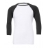 Unisex 3 / 4 Sleeve Baseball T-Shirt