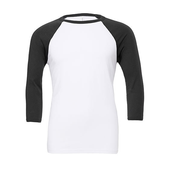 Unisex 3 / 4 Sleeve Baseball T-Shirt