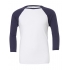 Unisex 3 / 4 Sleeve Baseball T-Shirt