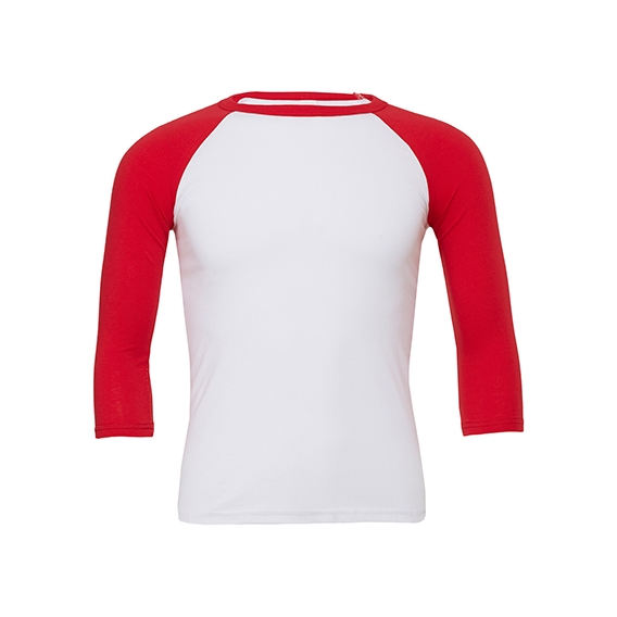 Unisex 3 / 4 Sleeve Baseball T-Shirt