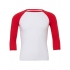 Unisex 3 / 4 Sleeve Baseball T-Shirt