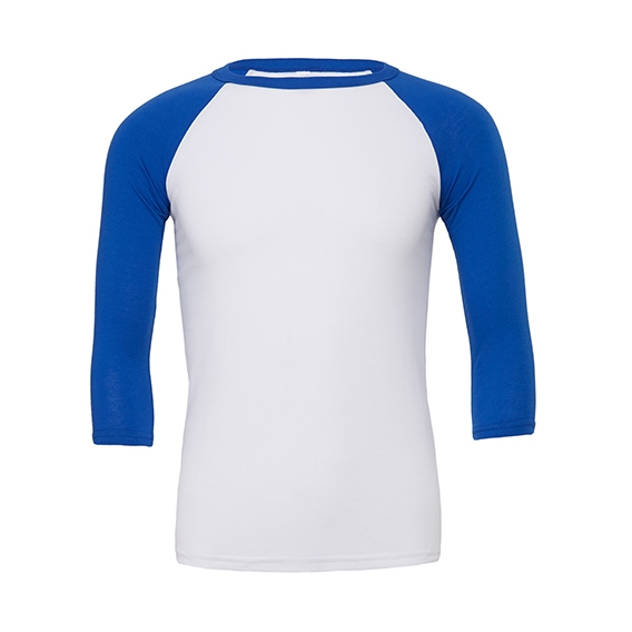 Unisex 3 / 4 Sleeve Baseball T-Shirt