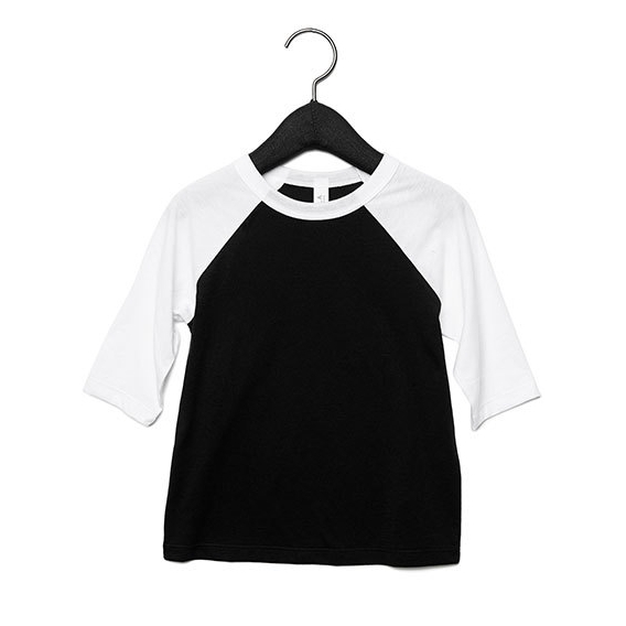Toddler 3/4 Sleeve Baseball Tee