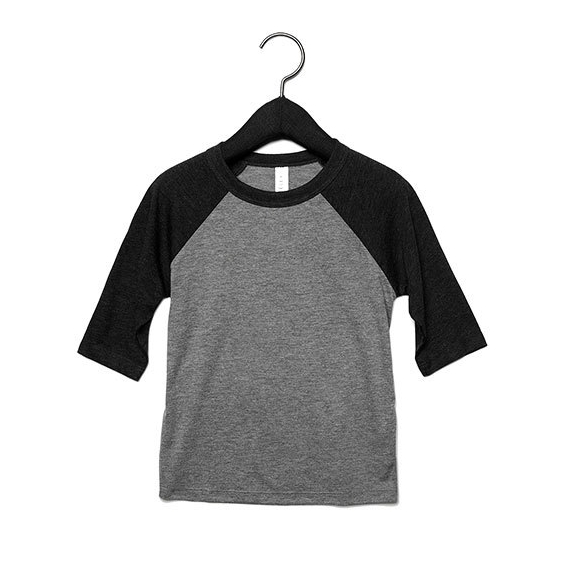 Toddler 3/4 Sleeve Baseball Tee
