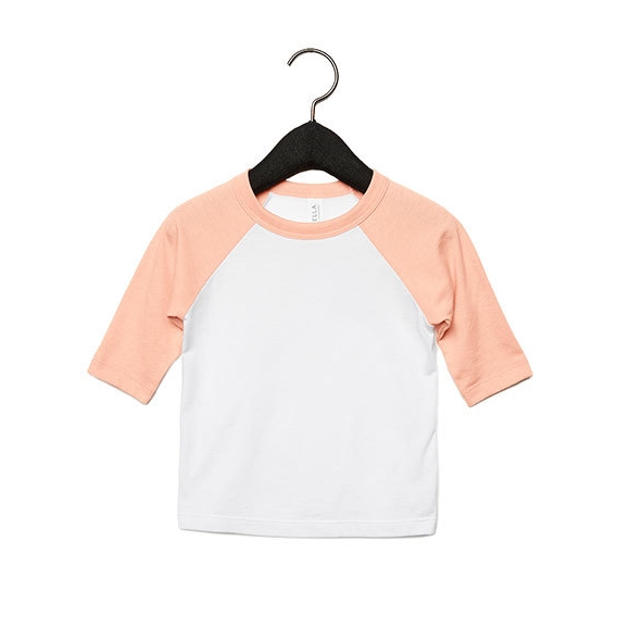 Toddler 3/4 Sleeve Baseball Tee