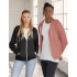 Unisex Zip-Up Poly-Cotton Fleece Hoodie