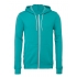 Unisex Zip-Up Poly-Cotton Fleece Hoodie