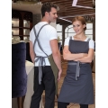 Apron with Grey Ties Crossover