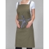 Apron with Grey Ties Crossover