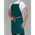 Apron with Grey Ties Crossover