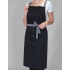 Apron with Grey Ties Crossover