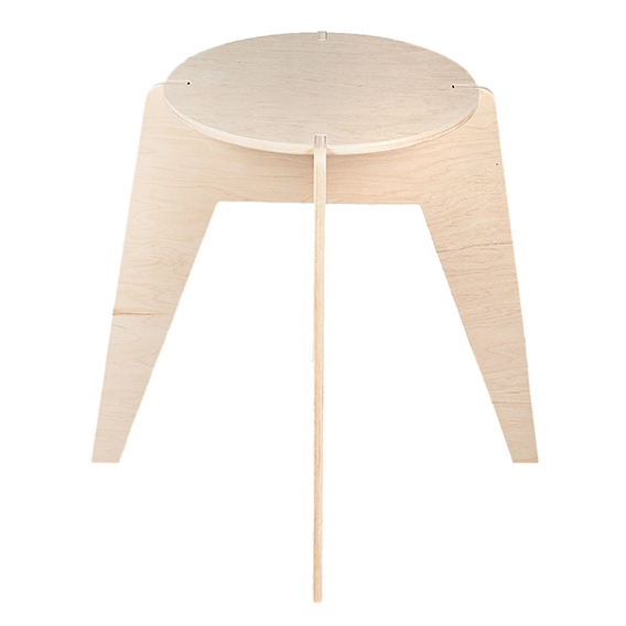 Foldable Puzzle Stool