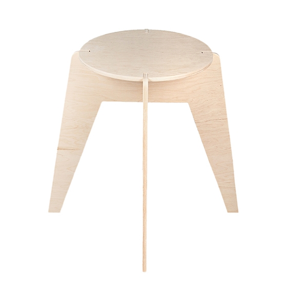Foldable Puzzle Stool