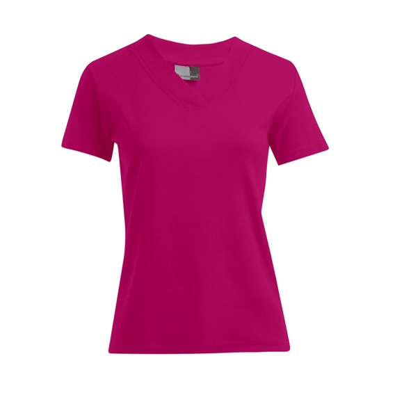 Women`s Rib V-Neck-T