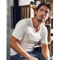 Men `Slim Fit V-Neck-T