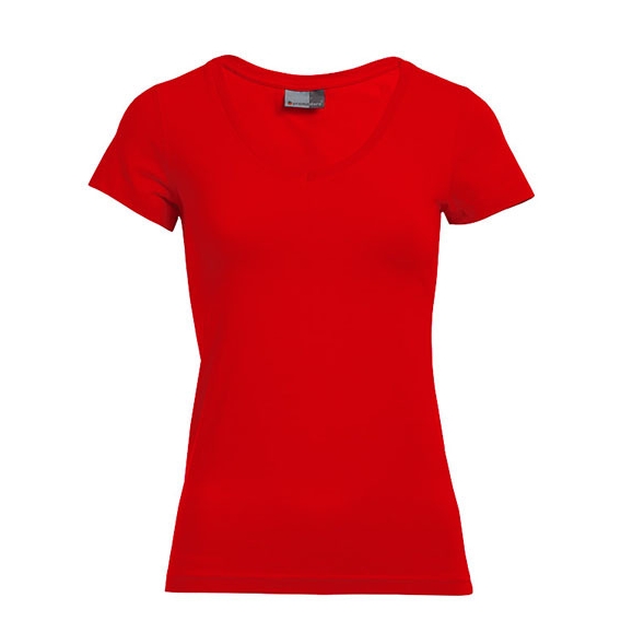 Women`s Slim Fit V-Neck-T