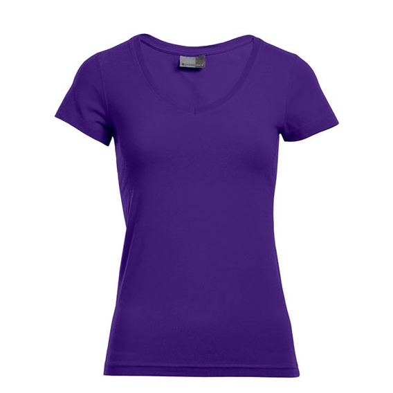 Women`s Slim Fit V-Neck-T