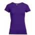 Women`s Slim Fit V-Neck-T