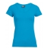 Women`s Slim Fit V-Neck-T