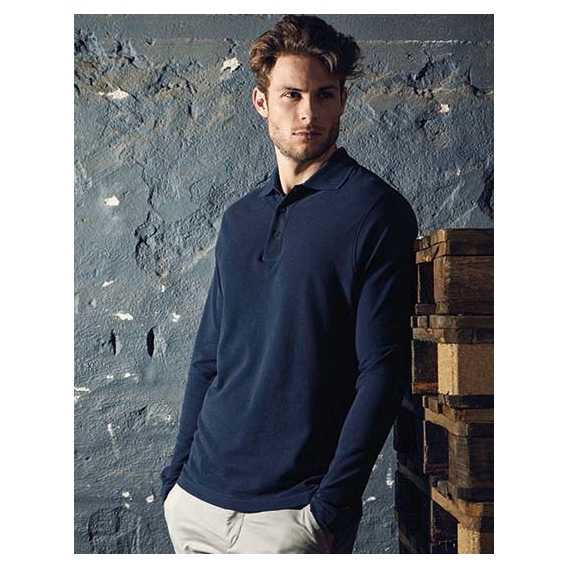Men`s Heavy Polo Longsleeve