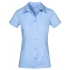 Women`s Poplin Shirt Short Sleeve
