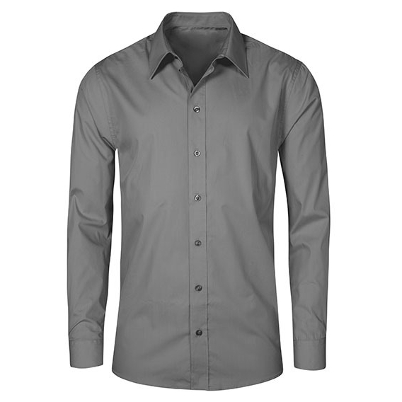 Men`s Poplin Shirt Long Sleeve