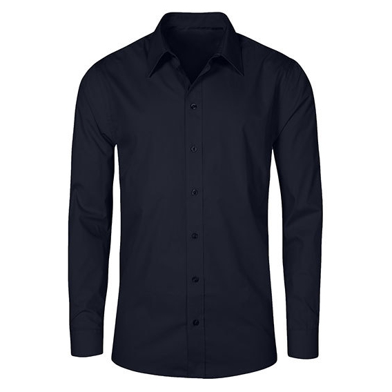 Men`s Poplin Shirt Long Sleeve