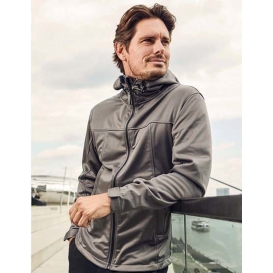 Men `Hoody Softshell Jacket