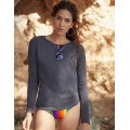 Ladies Valueweight Longs Sleeve T
