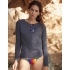 Ladies Valueweight Longs Sleeve T