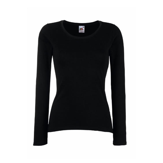 Ladies Valueweight Longs Sleeve T
