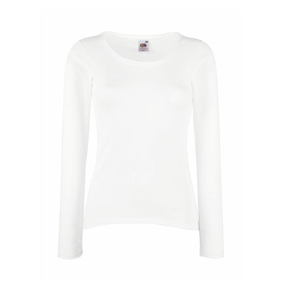 Ladies Valueweight Longs Sleeve T