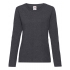 Ladies Valueweight Longs Sleeve T