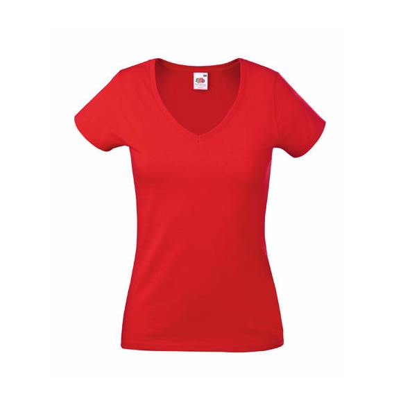 Ladies Valueweight V Neck T