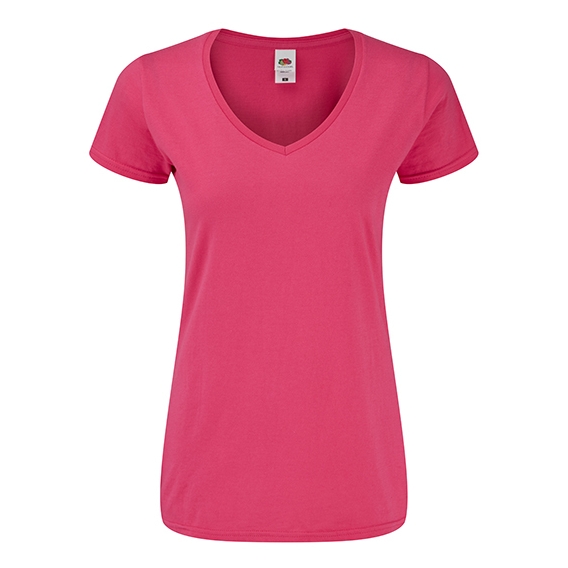 Ladies Iconic 150 V Neck T