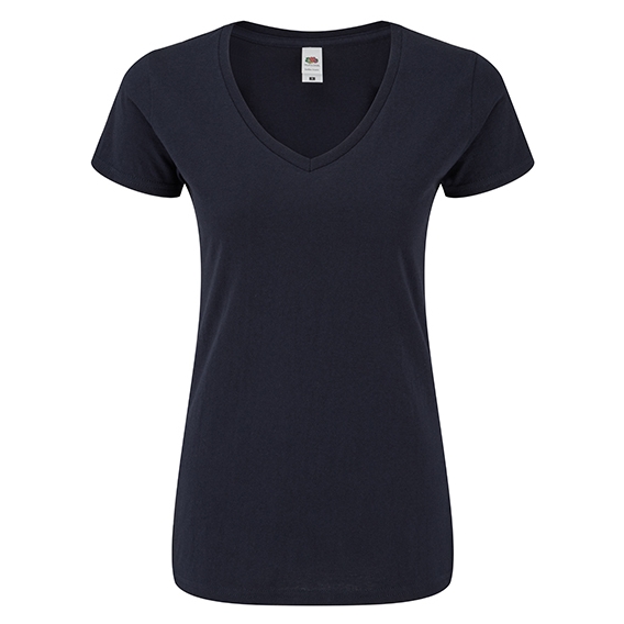 Ladies Iconic 150 V Neck T