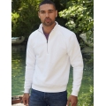 Premium Zip Neck Raglan Sweat