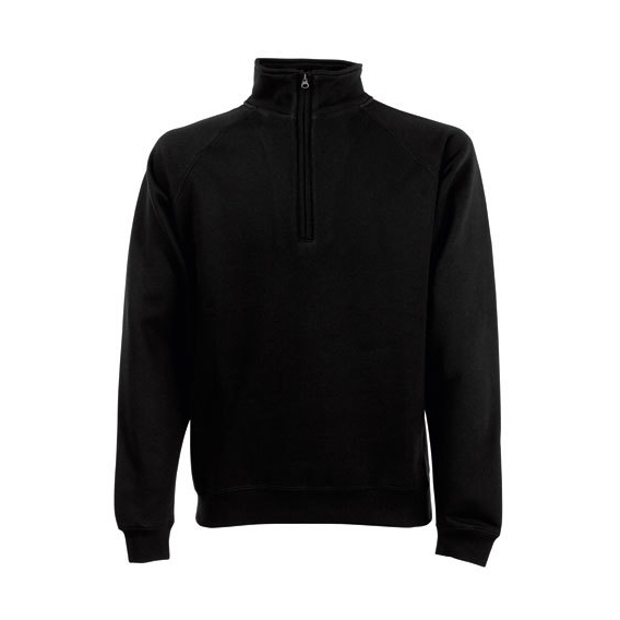 Premium Zip Neck Raglan Sweat