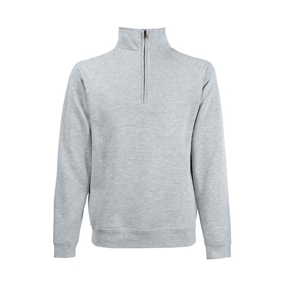 Premium Zip Neck Raglan Sweat