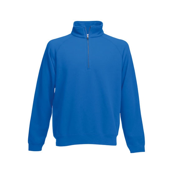 Premium Zip Neck Raglan Sweat